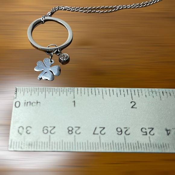 Four leaf clover necklace and earring set 🍀 - Picture 5 of 8